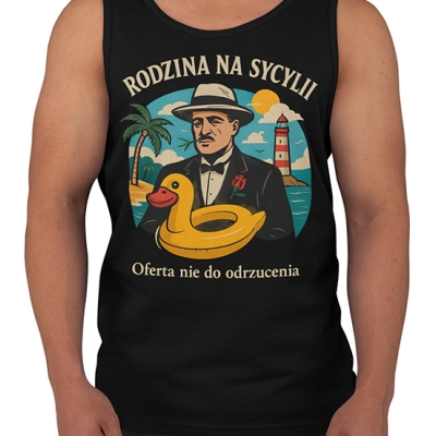 TANK TOP WAKACYJNY  Rodzina na Sycylii